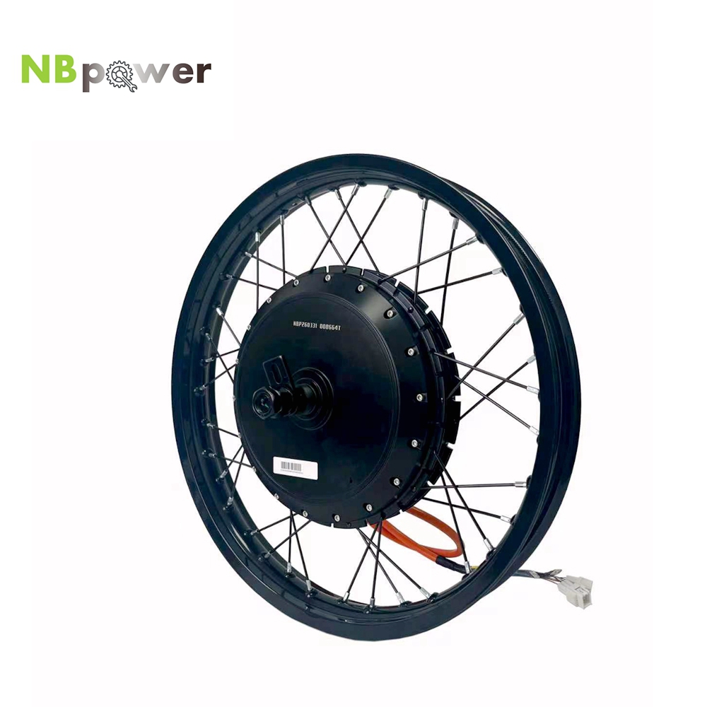 72V 8000W Brushless Hub Motor - NBpower/170mm 드롭아웃 QS 273 40H 72v
