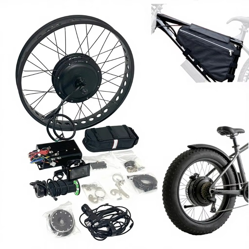슈퍼 팻 타이어 허브 모터 키트 20x4 72V 500 - 5000W Hub Motor Kit 72V 리뷰 및 가격