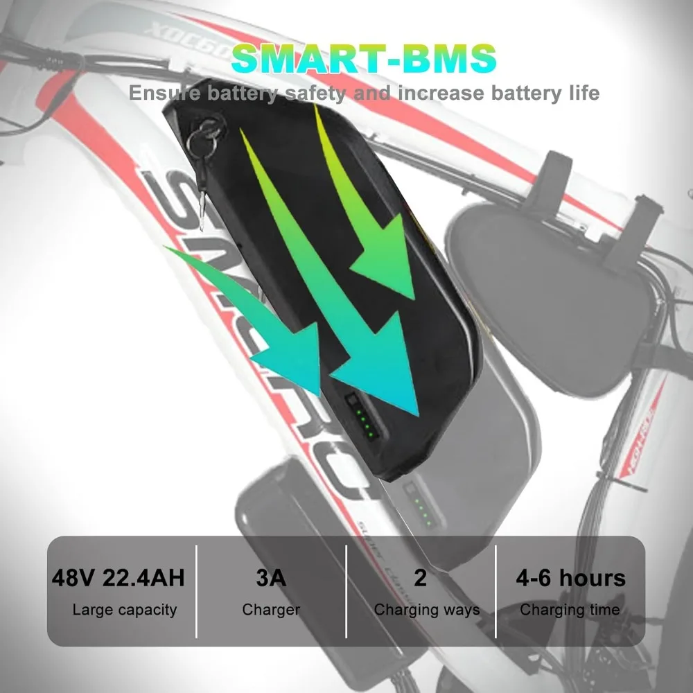 성인용 전기 자전거, 듀얼 모터 2000W 48V/22 - Dual Motor Ebike Kit 2000W 리뷰 및 가격