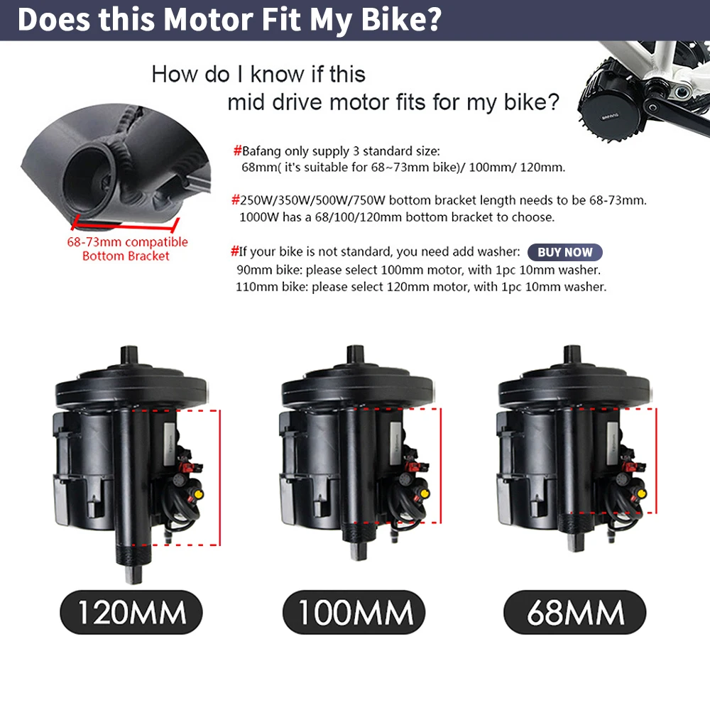 Bafang BBSHD 미드 드라이브 모터 전기 자전거 - Mid Drive Conversion Kit 1000W 리뷰 및 가격