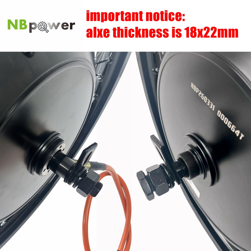 NBpower/170mm 드롭아웃 QS 273 40H  - 72V 8000W Brushless Hub Motor 리뷰 및 가격