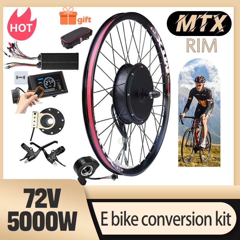 MTX39 전기 자전거 개조 키트 72V 5000W 리 - 5000W Hub Motor Kit 72V 리뷰 및 가격